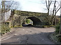 Railway bridge over Jumble Hole Road