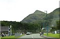 The A4086 through Llanberis