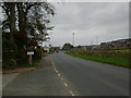 Station Road (A947) heading out of Turriff