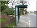 Bus shelter on Station Road, Turriff