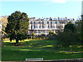 Elegant houses on Petersham Road, overlooking the Thames