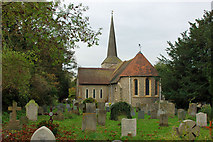 TQ5465 : St Martin's church, Eynsford by Robin Webster
