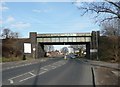 Railway bridge over the A6110