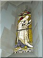 TQ0039 : Saint Peter's, Hascombe: stained glass window (15) by Basher Eyre