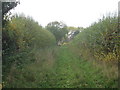 Theaker Lane entering Scaftworth