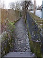 Footpath from Shelf Road to the Rochdale Canal