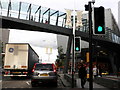 Pedestrian overbridge, Cabot Circus