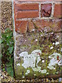 Bench Mark, Baptist Church, Rockbourne