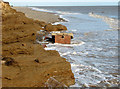 TM5282 : Sewer on shingle on the beach at Covehithe Cliffs by Evelyn Simak