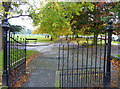 Entrance to Faversham Recreation Ground, Whitstable Road