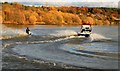 Townhill Loch water skiing