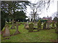 All Saints Church, Newborough, Graveyard