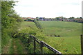 The Viking Way heading towards Caistor in Lincolnshire