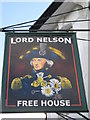 Lord Nelson, Pub Sign, Deal