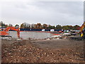 Foundation works on Bowaters Tesco Site