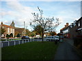 Looking along The Village