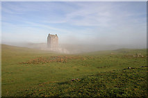NT6334 : Smailholm Tower by Walter Baxter