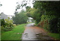 A very wet Thames Path