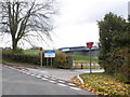 Entrance to Maundown Water Treatment Works