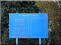 St Michaels Church, Middleton, Sign