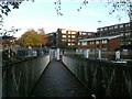 Footbridge from 