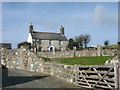 SH1526 : Georgian farmhouse at Cwrt, Uwchmynydd by Eric Jones