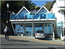 SZ5677 : Modern houses on Ventnor Esplanade by David Smith