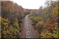 Railway line leaving Spean Bridge