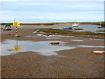 TF8444 : Low tide at Burnham Overy Staithe by Evelyn Simak