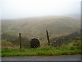 Boundary Stone with wall and stream beyond