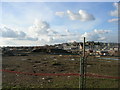 Royal Gardens Building Development - viewed from Footpath alongside Cemetery