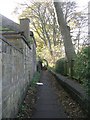 Footpath from near Cemetery to Tofts Road