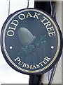 Sign for the Old Oak Tree