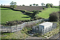 Farmland with lineside equipment