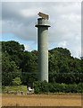 Radar tower near Acton Reynald