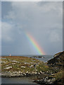 NF7909 : Rainbow over Acairseid MhÃ²r by Lis Burke