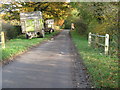 Roadside trailer park near Cray