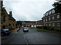 Looking from Guildford Road into Hills Place