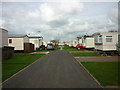 A caravan park at Ulrome