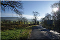 Autumn morning on Sabden Road