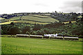 Train in the Dart valley, 1969