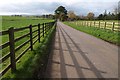 Fenced road, Bradfield