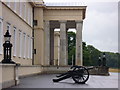 The central portico to Old College at RMA Sandhurst