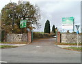 Entrance to Bristol Saracens RFC