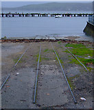 NS2477 : Old slipway at Cove Road by Thomas Nugent