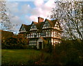 Timber framed manor house