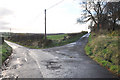 Road junction near Fluchter