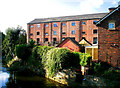 SK9234 : Maltings by the River Witham, Grantham by Stefan Czapski