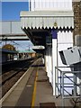 Southbound platform, Oakleigh Park Station