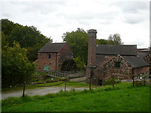 SJ9752 : Cheddleton Flint Mill by Colin Park